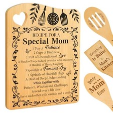 Gifts for Birthday, Popular Birthday Gifts from Daughter Son Bamboo Cutting Mom