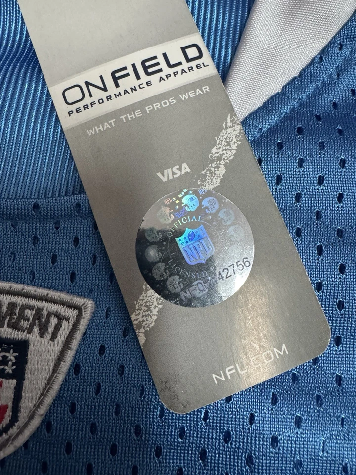 Reebok San Diego Chargers Philip Rivers NFL On Field Stitched Jersey Men’s 48 XL - Image 4 of 4