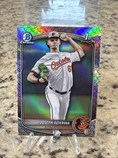 2025 Bowman Chrome Draft Joseph Dzierwa Steel Refractor /100