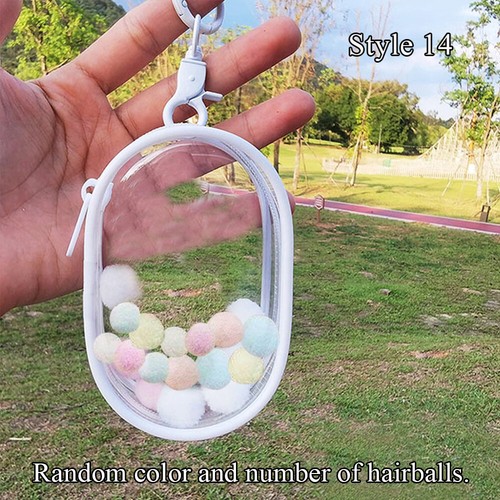 Organizer Box Storage Case Transparent Doll Display Bag Keychain Bag Gift K - Picture 43 of 47