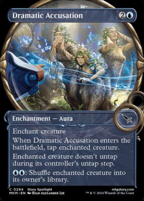 MTG DRAMATIC ACCUSATION 294 EXC - PLATEAU ACCUSA - MKM X EN - MAGIC