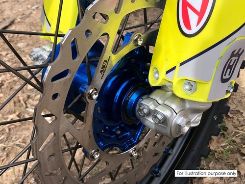 AS3 FRONT WHEEL SPACERS for GAS GAS MC EC EX 125 250 300 350 450 2021-2023 - Picture 4 of 10