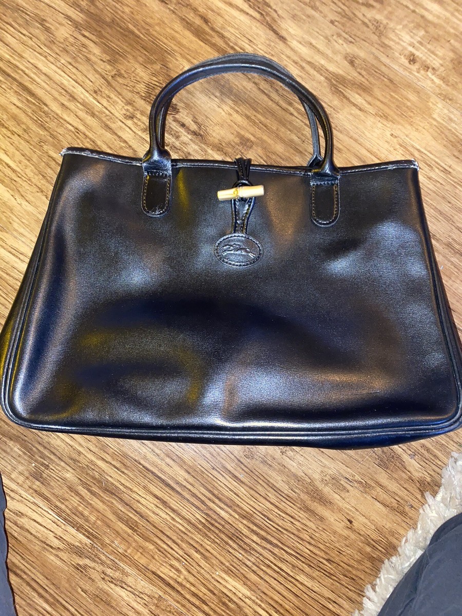 Roseau Longchamp Tasche Leder Longchamp Roseau Leather Handbag