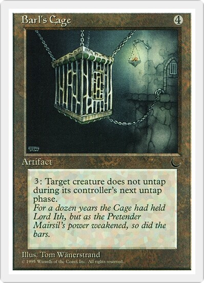 BARL'S CAGE mtg NM Chronicles 1 Rare