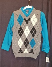 NWT BOYS ARROW SIZE 7, 3 PIECE SUIT, SHIRT, VEST  PANTS