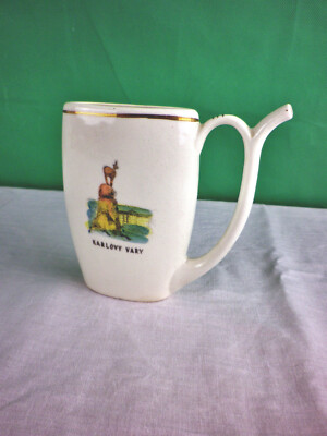 Kurtasse Kurbecher Bädertasse Karlovy Vary Karlsbad Tschechien we157