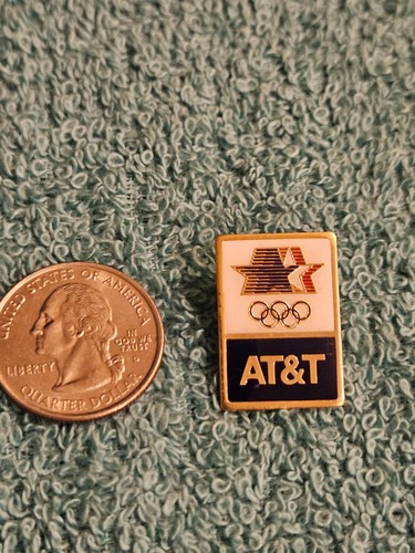 Olympics Pin 1984 Los Angeles LA Olympic Games AT&T - Picture 2 of 6