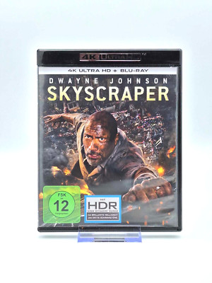 Dwayne Johnson: Skyscraper - 4K Ultra HD UHD Film - Blu-Ray - TOP ZUSTAND