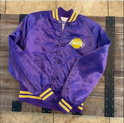 Vintage LA Lakers Satin Silk Bomber 