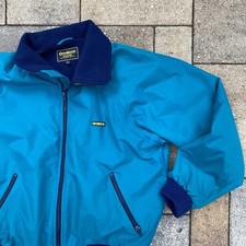 Vintage OSH KOSH Teal Puffer Jacker Winter Coat Full Zip Size XL