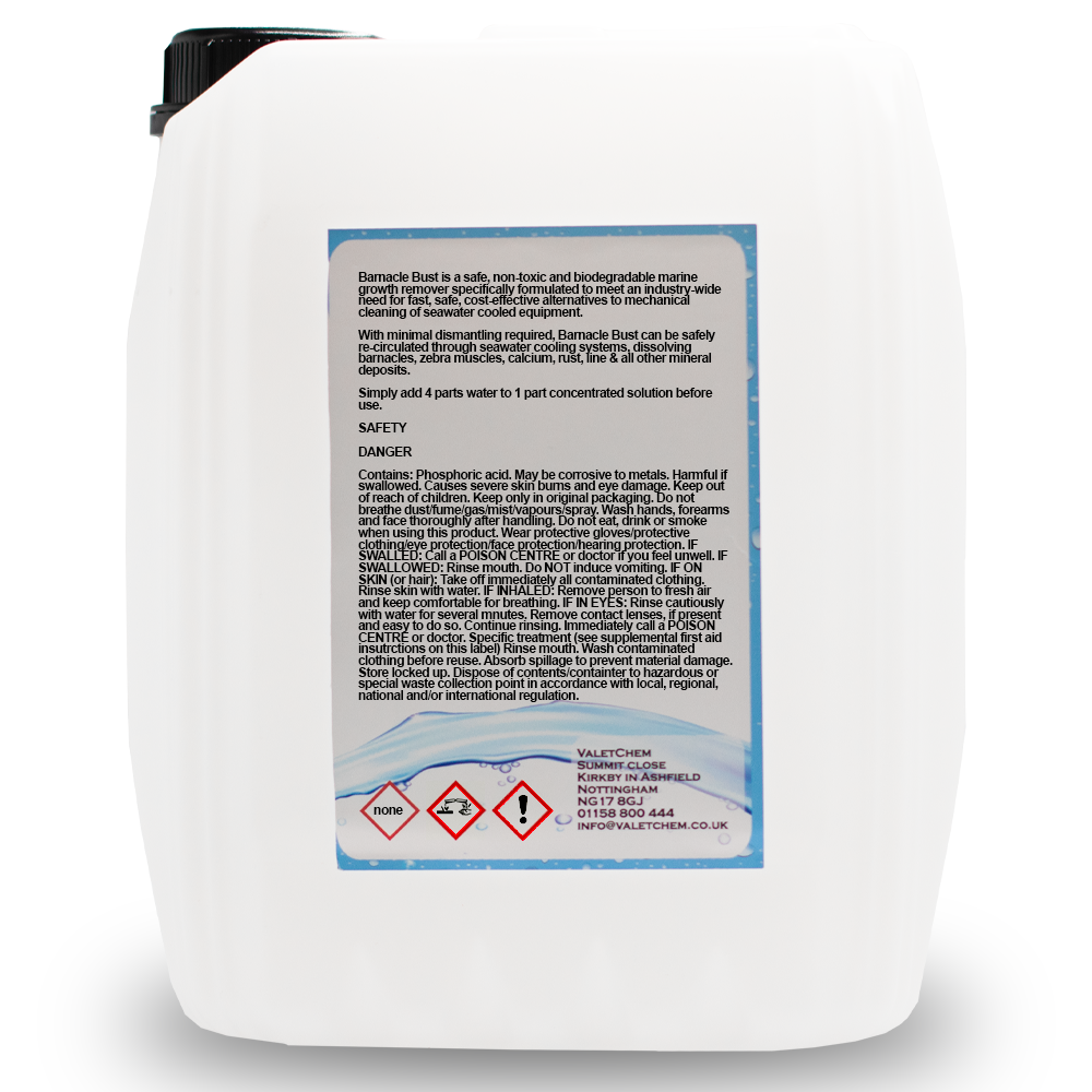 Marine Growth Remover Barnacle Bust Safe Non Toxic Biodegradable