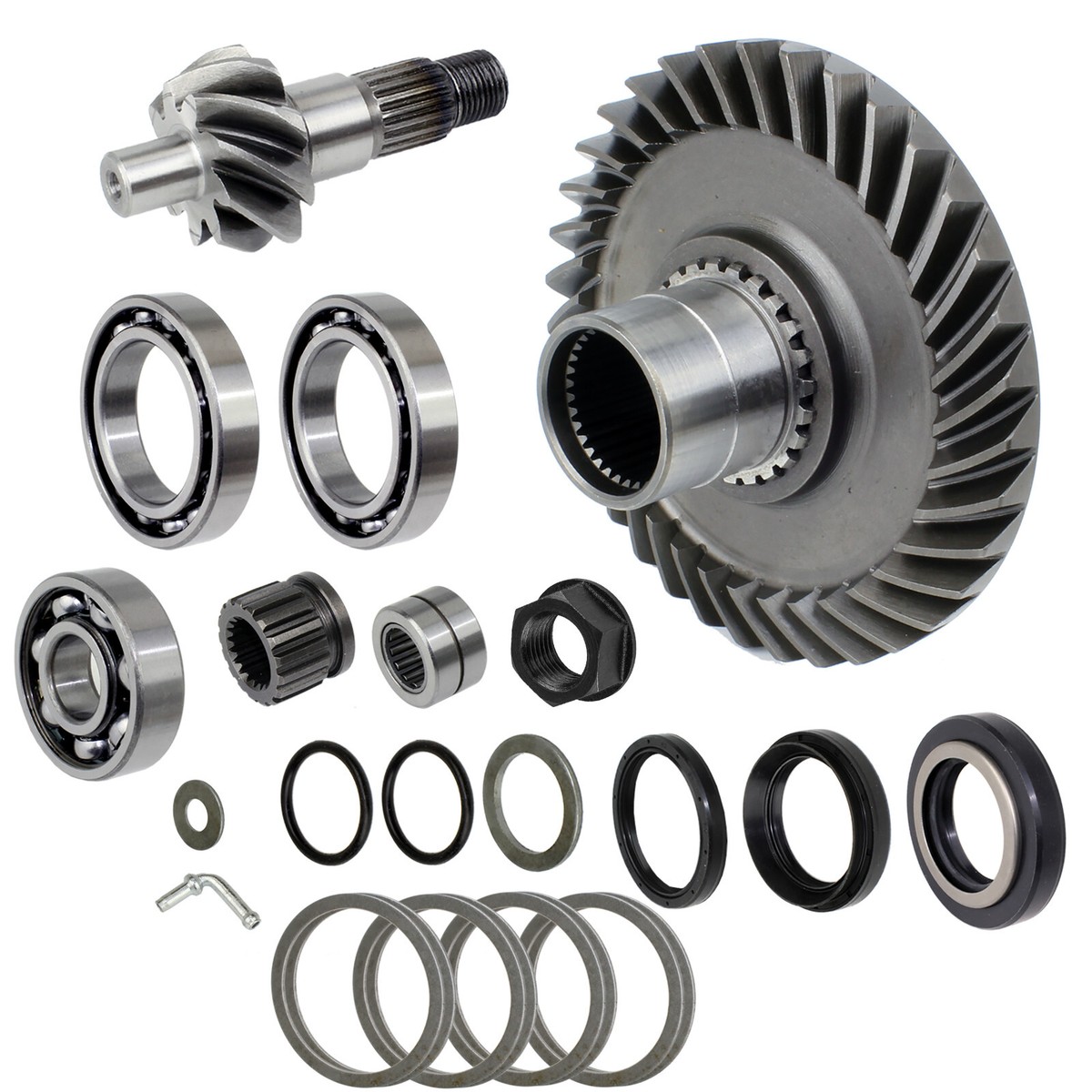 Complete Rear Differential Kit for Honda TRX300 Fourtrax 300 2X4