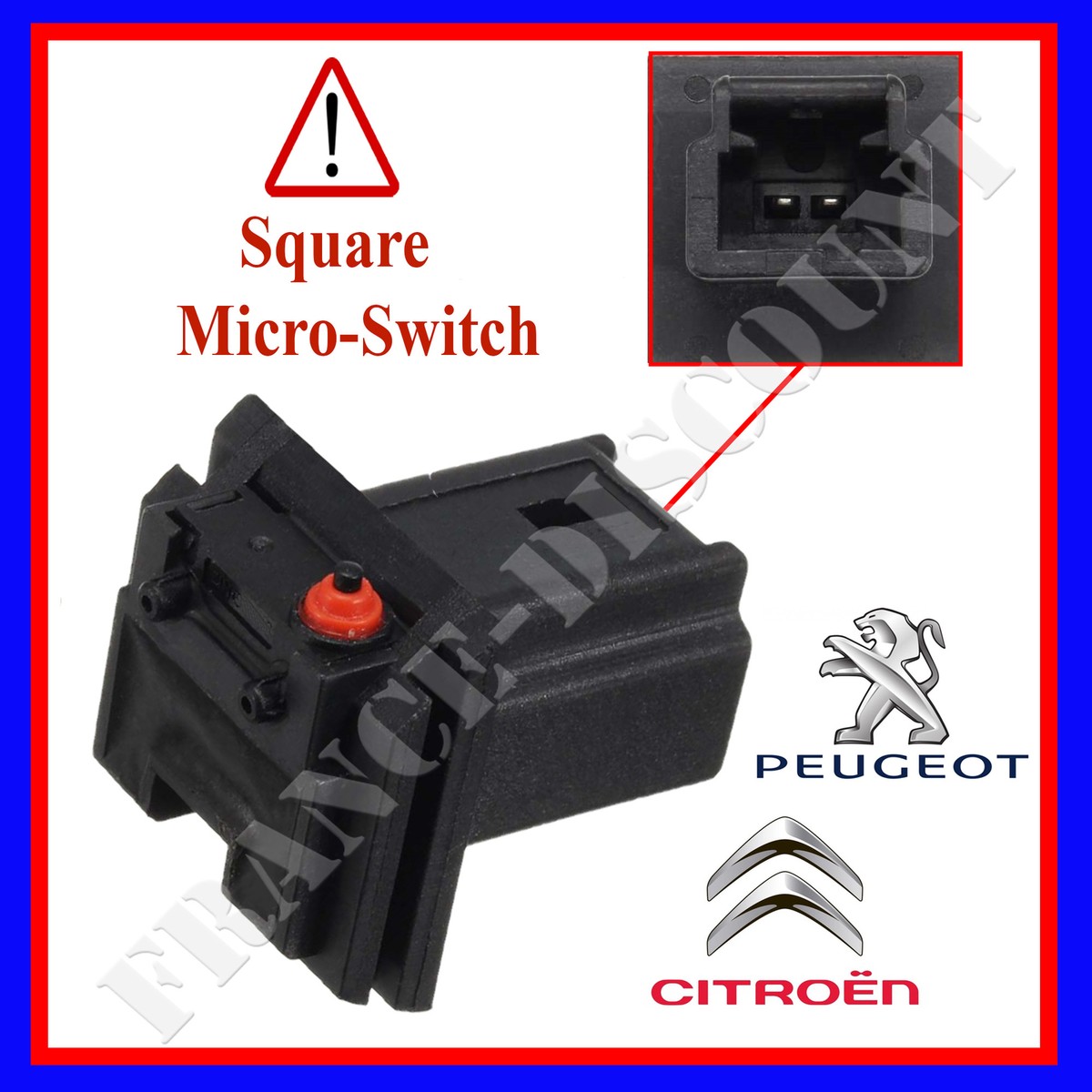 Interruttore Di Contatto Per Portellone Posteriore – Maniglia Bagagliaio Per Peugeot 206 207 307 308 407 5008 E Citroen C3 C4 6554V5
