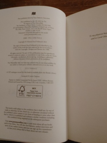 The Atlas Six Waterstones Exclusive Signed Edition Sprayed Edges Olivie Blake - Picture 3 of 3