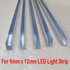 5 Pack 3.3' For 6mmx12mm LED Neon Rope Light Aluminum Mount Holder Channel Track