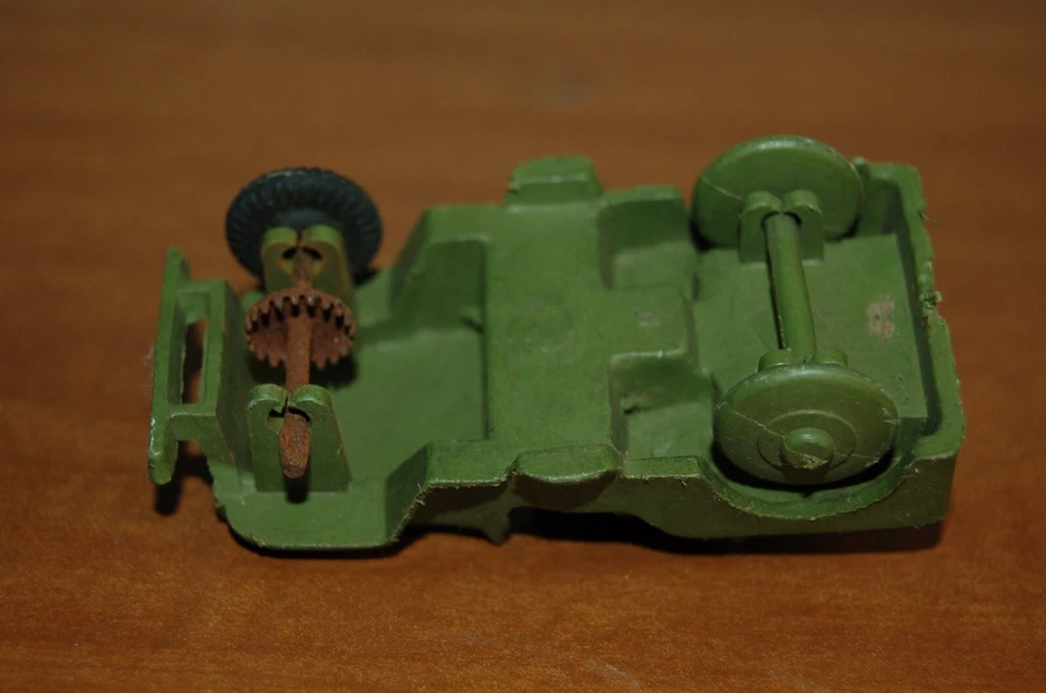 DE COLECCIÓN MPC Marx LIDO WW2 3 pulgadas Jeep y juguete soldados conductor ejército juego artículos Foto 3 de 4