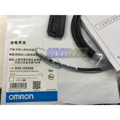 ONE Omron Photoelectric Switch Fiber Unit E32-CC200 E32 CC200