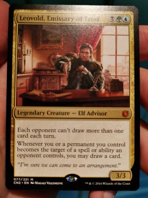 Leovold, Emissary of Trest - Mint - Conspiracy Take The Crown - MtG - English