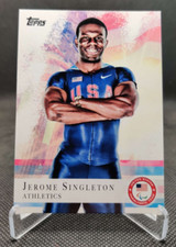2012 Topps U.S. Olympic Team #48 Jerome Singleton Athletics trading card