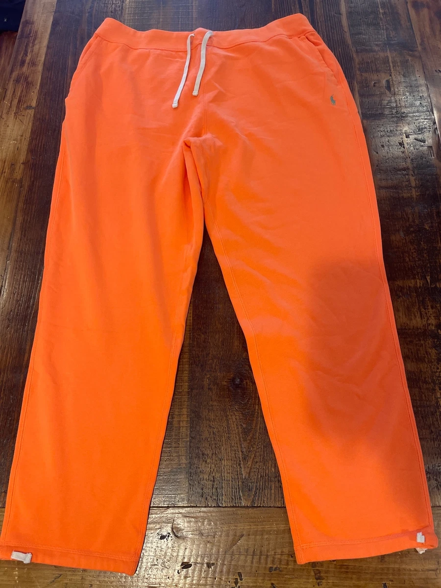 Orange polo hotsell sweatpants