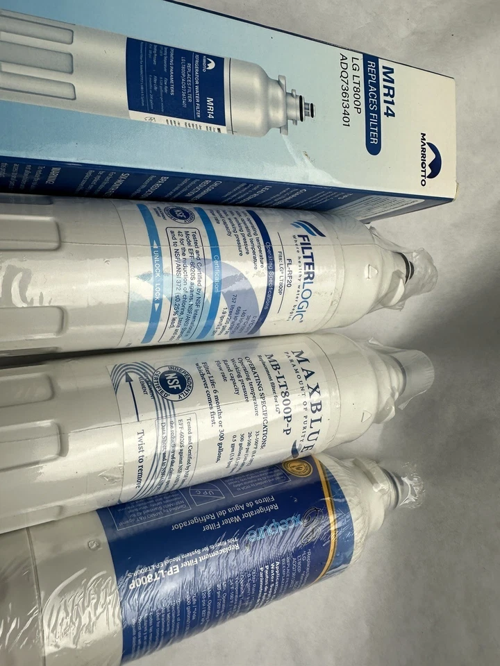 FL-RF20 Refrigerator Filter x 4 Fits LG LT800P LT800PC ADQ73613401 Excel pure - Image 2 of 4