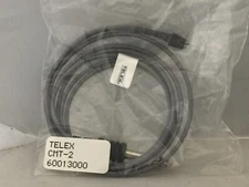 Telex CMT-2  1/4" Straight Std Plug 6.3mm Telethin Cord
