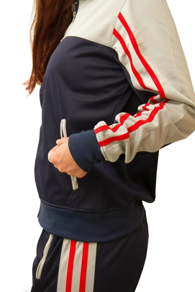 Women's Gladys 2-Piece Tracksuit Full Jogging Suit Track Jacket & Track Pants - Image 2 of 4