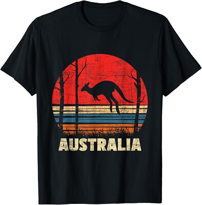 Australia - Retro Vintage Animal Marsupial Mammal Zookeeper Gift Unisex T-Shirt
