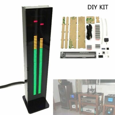 DIY AS60 LED Digital Music Spectrum Audio Sound Level Display VU Meter Analyzer