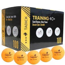 100 Pack 3-Star Premium Training Ping Pong Balls Table Tennis Tournament Ball