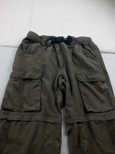 Boy Scouts Of America Pants Mens XL Nylon Green Convertible and Belted Uniform - Picture 3 of 17