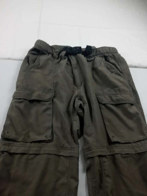 Boy Scouts Of America Pants Mens XL Nylon Green Convertible and Belted Uniform - Image 3 of 4