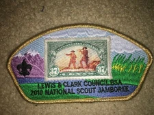 Boy Scout Lewis Clark Illinois GMY BSA Council 2010 National Jamboree JSP Patch