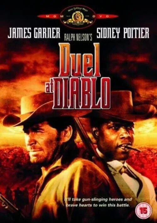 Duel At Diablo 1966 UK Region 2 DVD James Garner, Sidney Poitier *NEW*