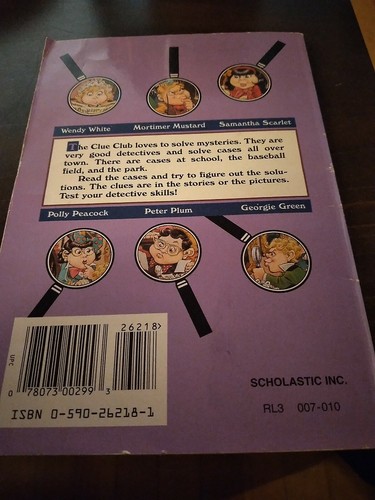 The Case of the Missing Movie (Clue Jr. #4) by Della Rowland Parker C. Hinter PB - Picture 7 of 10