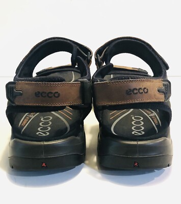 Ecco Off Road Yucatan Brown Leather Hiking Water Sandals  display picture 1