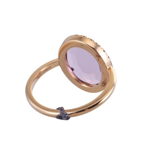 Pomellato Ring 18 Karat Gold Rubin Amethyst - Bild 4 von 4