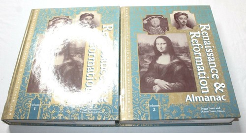 Renaissance & Reformation Almanac, Biographies, Primary Sources 5 Volume Set - Imagen 3 de 5