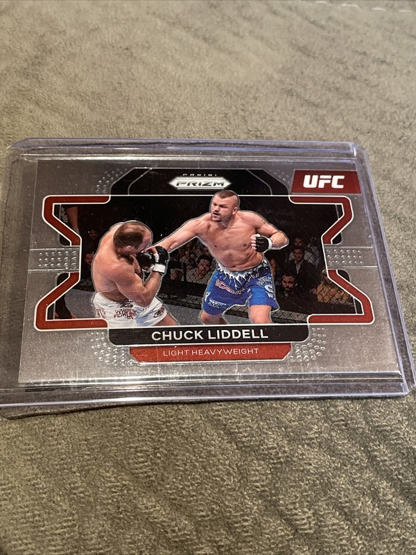 2022 Panini Prizm UFC Card Of Chuck Liddell
