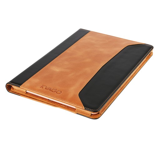 New 2017 IPad Pro 10.5 Zoll 100% Echt Leder Hülle Schutzhülle Smart Case Braun - Bild 9 von 12