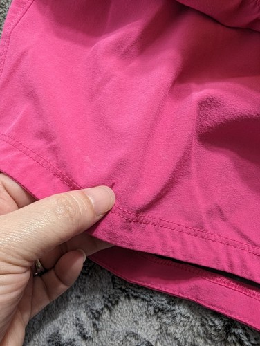 Nike Dri Fit Athletic Shorts Women's Size Medium Pink Live Strong - Imagen 6 de 12
