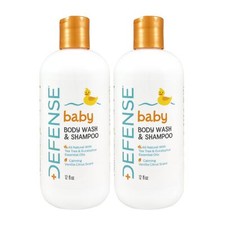 Baby Shampoo and Body Wash with Tea Tree Oil Coconut Oil Eucalyptus Olive Oil...