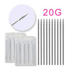 10pcs/set Disposable Puncture Needle 20G Body Jewelry Piercing Needles Beauty