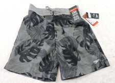 Speedo Mens Small Eco 4 Way Comfort Stretch Mesh Lined Swim Trunks UPF 50 NEW