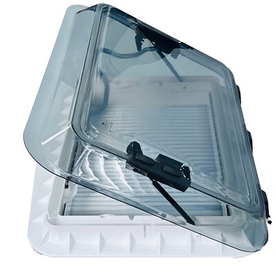 LED Sky Light Kristall Kuppel Dachentlüfter Duschluke für Camper, Wohnwagen 835x645