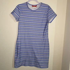 Esprit Y2K striped tee shirt dress
