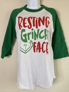grinch raglan shirt