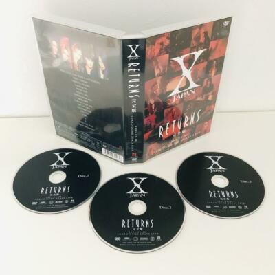 X JAPAN　DVD-BOX X JAPAN RETURNS DVD BOX Complete Edit. 7DVD NTSC-J visual