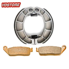 Front Brake Pads Rear Brake Shoes For Honda VT1100C Shadow Spirit 1100 (97-07)