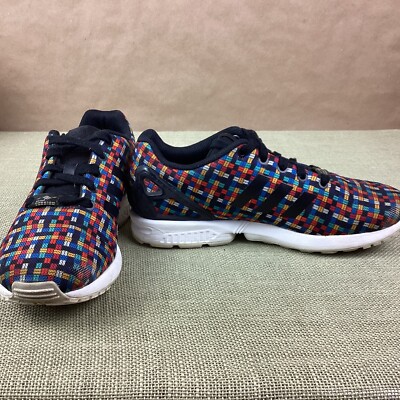 Adidas ZX Flux Torsion Colorful Geometric Sneakers Shoes SHW675001